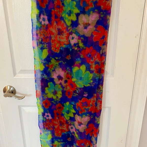 Floral scarf by J. Crew - Picture 2 of 3